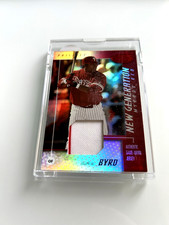 Leaf Certified Mirror Red Materials Jersey Marlon Byrd Phillies MLB #189 125/150