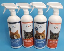 2 - Messy Pet Training Deterrent Spray  2 - Messy Pet Cat Stain  Odor Remover