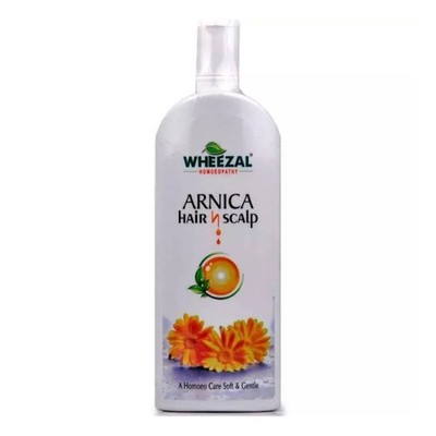 Wheezal Homoeopathy Arnica Hair & Scalp Shampoo For Hair Falling, Dandruff