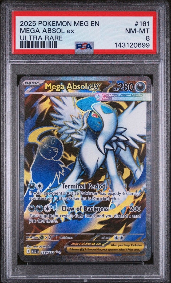 Mega Absol ex 161/132 Me01: Mega Evolution Holo for sale online | eBay