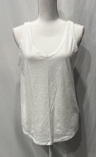 NWT A NEW DAY Women s Relaxed Tank Top White Size Medium