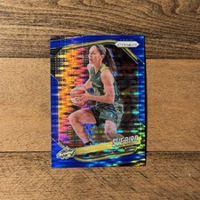 2025 Panini Prizm WNBA Sue Bird Blue Pulsar Prizm #/199 Seattle Storm #38