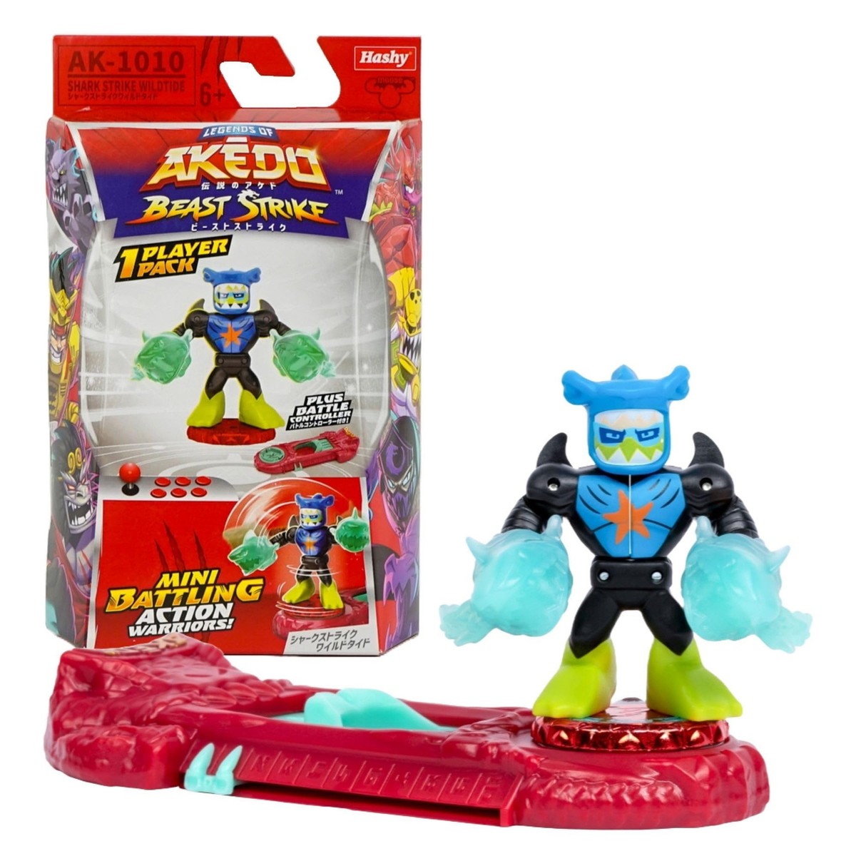 Hussie Top In AKEDO Single Pack Shark Strike Wild Tide AK-1010