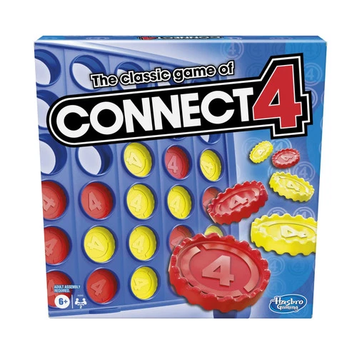 Hasbro Gaming Connect 4 Classic Grid,4 in a Row Game,Strategy Board Games for