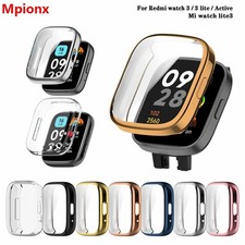 Full-Cover TPU Screen Protector Case for Xiaomi Redmi Watch 3 Active 3Lite   Pro