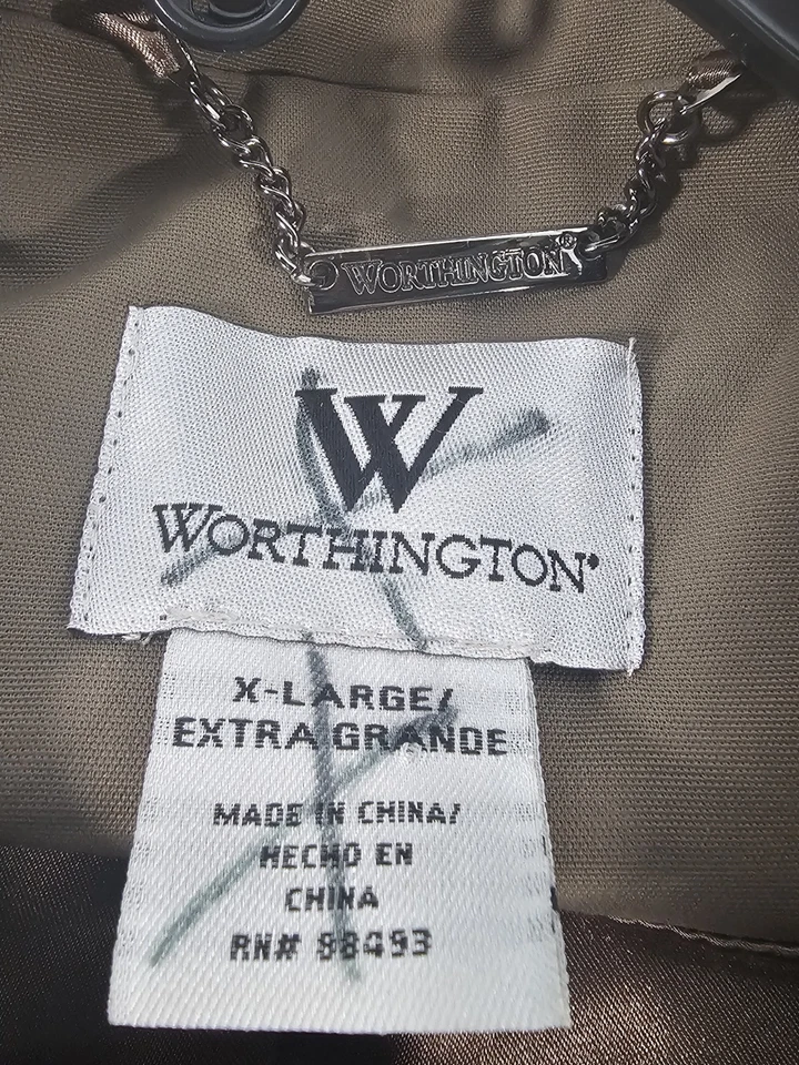 Gabardina Worthington para mujer talla XL Foto 4 de 4