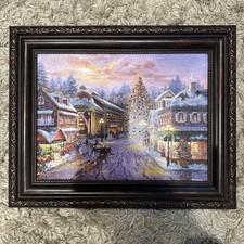 Christmas Eve by Nicky Bochme Framed Art Print Beautiful Holiday Winter Scene