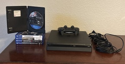 Sony PlayStation 4 PS4 Slim 500GB CUH-2015A w/ Controller - System Software 6.02
