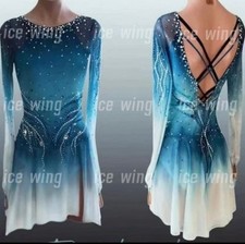 Customized figure skating competition dresses