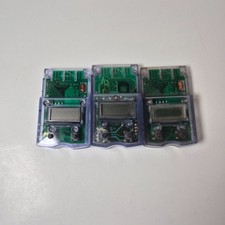 Lot of 3 Performance Mega Memory Cards PS1 LCD Untested