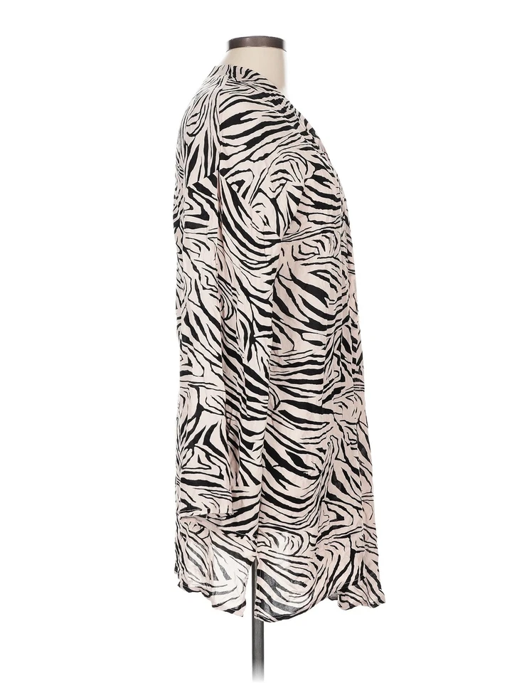 Cárdigan plateado para mujer Xhilaration L Foto 3 de 4