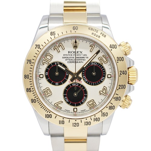 Rolex Cosmograph Daytona 116523 40mm Ivory #UW003
