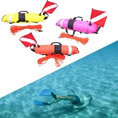 Freediving Buoy Float mit 25 m Seilen zum Freitauchen mit Speerfischen