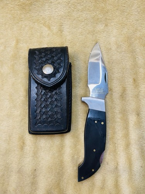 #ad #ad Vintage Lakota Lil#x27;Hawk Sei Kanamatsu Lockback Knife Seki Japan W Sheath $119.96