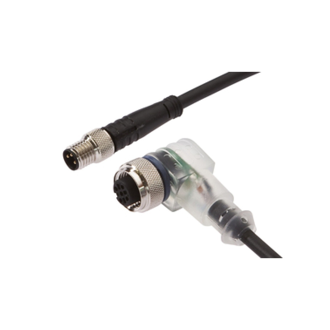 Cable Connector M12 Female 3 Pin Square M8 Mens VK030F62