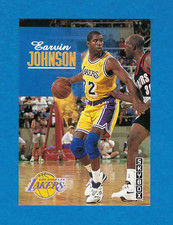 1993 SKYBOX EARVIN MAGIC JOHNSON  BASKETBALL CARD #358 NM