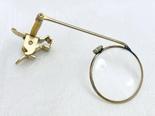 Vintage Bausch & Lomb 2.5X Clip-On Jewelers Watchmaker's Loupe