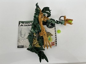 Lego Bionicle, Piraka Zaktan (8903) Complete Figure with 3 Spheres Instructions