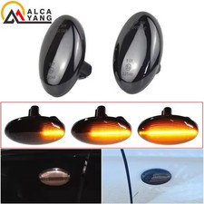2Pcs Dynamic Amber LED Side Marker Light for Subaru Impreza WRX STI 2002–2007
