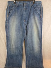 Vintage Ralph Lauren Polo Jeans Wyatt Carpenter Jeans Mens 38x30 Loose Baggy Y2K