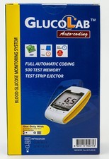 GlucoLab Diabetes Sugar Meter Blood Glucose Monitor Testing Kit UK