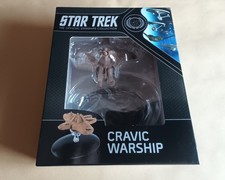 EAGLEMOSS STAR TREK STARSHIPS BONUS ISSUE: #37 CRAVIC WARSHIP - NO MAG!