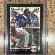 Topps 2010 Bowman Jason Heyward Atlanta Braves #200 Rookie RC Baseball Card. rookie card picture