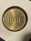 Federal Republic Of GERMANY 50 EURO Cents COIN 2002 Brandenburg Gate 12 Stars — photo 1