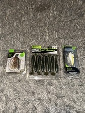 Lot of 3 Googan Squad Assorted Fishing Bait Jig Hooks Brand New