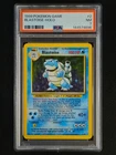Blastoise 2/102 Holo Rare Pokémon 1999 WOTC Unlimited Base Set PSA 7 NM