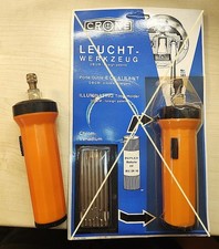 1 Stück Neuwertig Germany Crone  alte Werkzeug Taschenlampe Retro Licht Leuchte