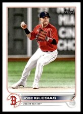 2022 Topps Jose Iglesias Boston Red Sox #15