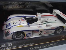 Minichamps 1/43 Audi R8 #2 Le Mans 2004 Collectables 17+