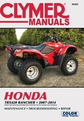 Honda TRX420 Rancher ATV (2007-2014) Service Repair Manu (Paperback) (UK IMPORT)