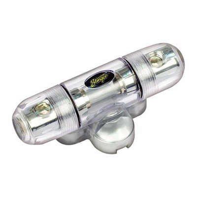 STINGER SPD5801 IN-LINE CORROSION-RESISTANT SHOC-KROME CAR MIDI FUSE HOLDER NEW