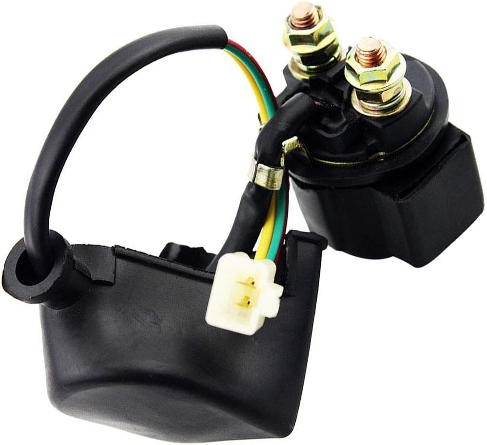 Ignition Coil Solenoid Relay Voltage Regulator 5-PIN CDI Box Spark Plug for 50Cc