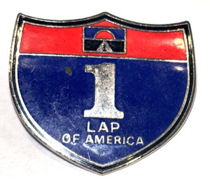 Vintage Racing Lapel Pin Back
