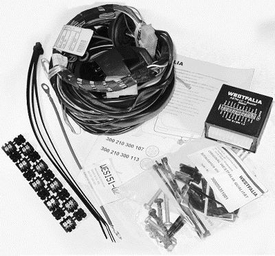 Westfalia 300210300113 Elektrosatz, AnhäNgevorrichtung FüR Renault Saab-image