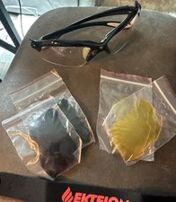 Ektelon SPEED Eyewear- Black Frame Replacement Lenses And Headstrap