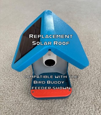 Replacement solar roof. Compatible with the Original and Pro Bird Buddy Feeder