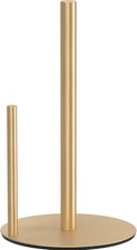 Paper Towel Holder Gold, Premium Stainless Steel Kitchen Roll Dispenser,