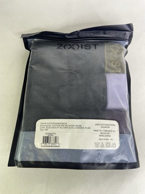 2xist Cotton 3 Pack Low Rise No Show Trunks Boxer Brief Underwear Mens Size M