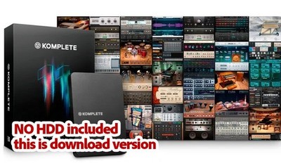 Komplete 11 - Native Instruments - no HDD, just license for download