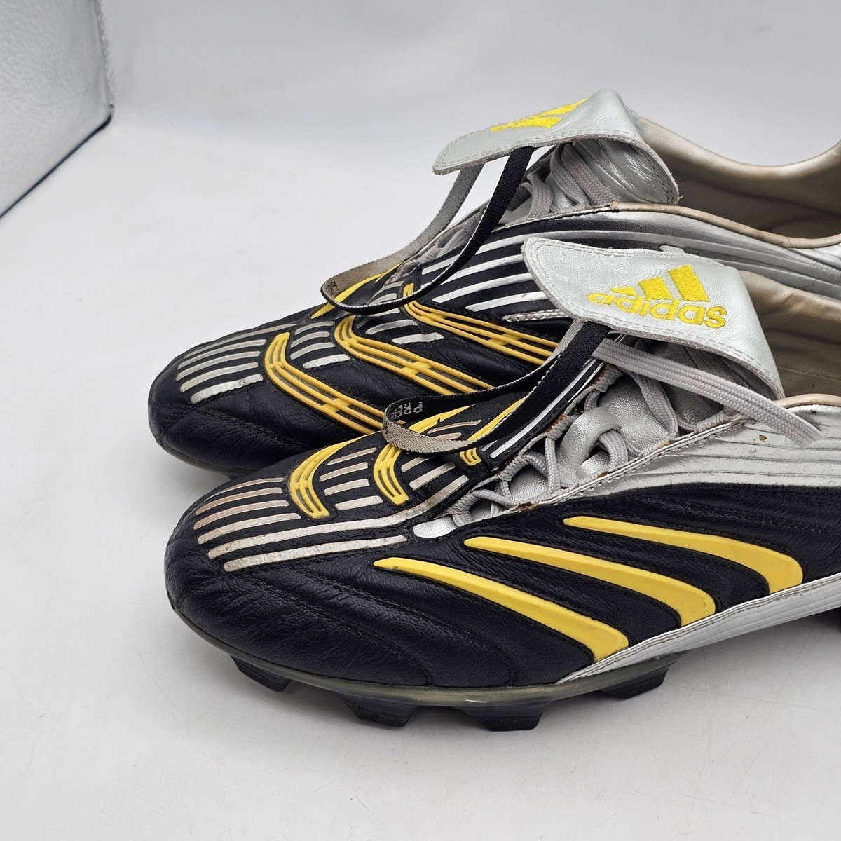 Vintage 2005 Adidas Predator Absolute FG Football Cleats Black