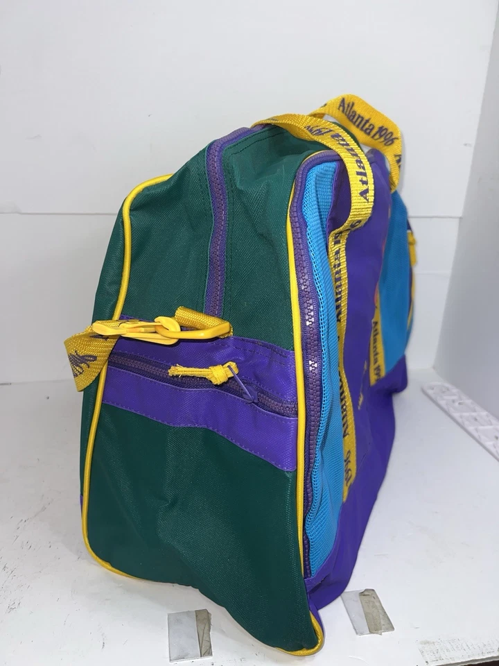 Vintage 1996 Atlanta Olympic Games 100th Anniversary Gym Duffel Bag USA ATL - Image 2 of 4