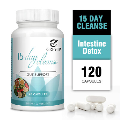 Capsules Nettoyage Colon 14 Jours - Psyllium & Plantes - 120 Gélules Airboy - Neuf