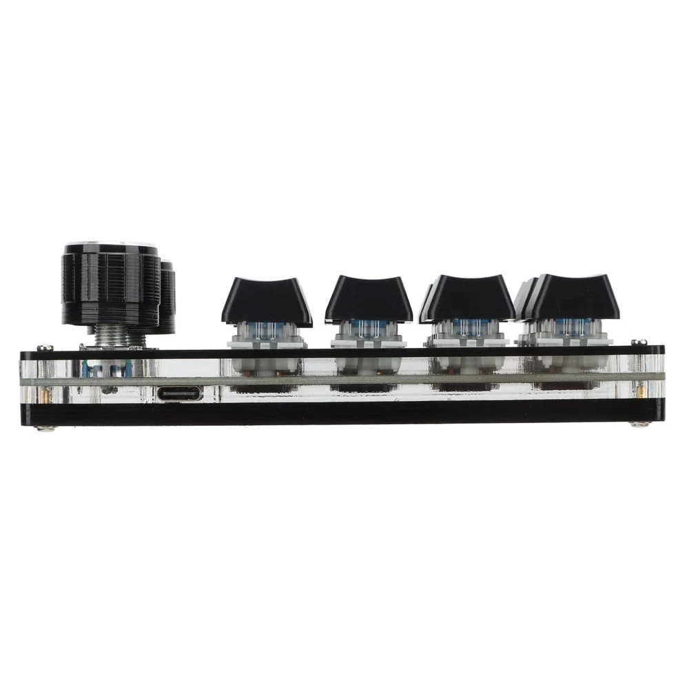 Macro Mechanical Keyboard 12 Keys Multifunctional DIY Programmable Keyboard P...