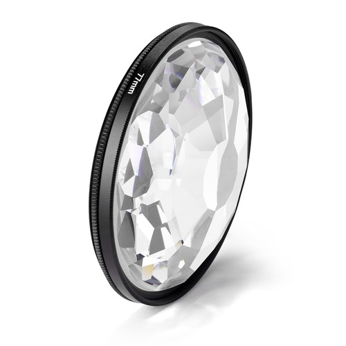 77mm Prisma Split Kaleidoskop Filter Glas Spezialeffekte Fotografie Objektiv J3N1 - Bild 2 von 11