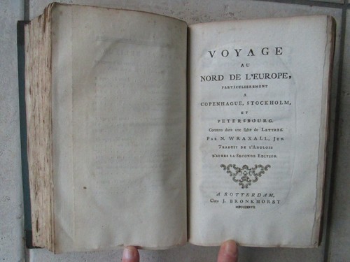 COXE : Voyage en POLOGNE, RUSSIE, SUEDE, DANEMARK, NORVEGE+ WRAXALL, 1777-1786. - Picture 23 of 24