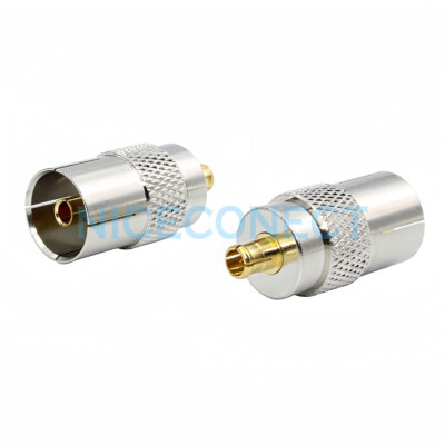 10x MCX Male - DVB-T USB 2.0 Digital TV mini Antenna Adapter MCX Plug to TV Jack